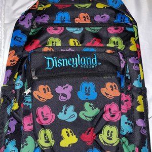 Disney- Disneyland Resort w/ Mickey Print Backpack